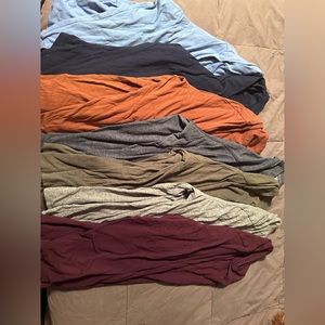 Under Scrub Shirts (7 Total)
